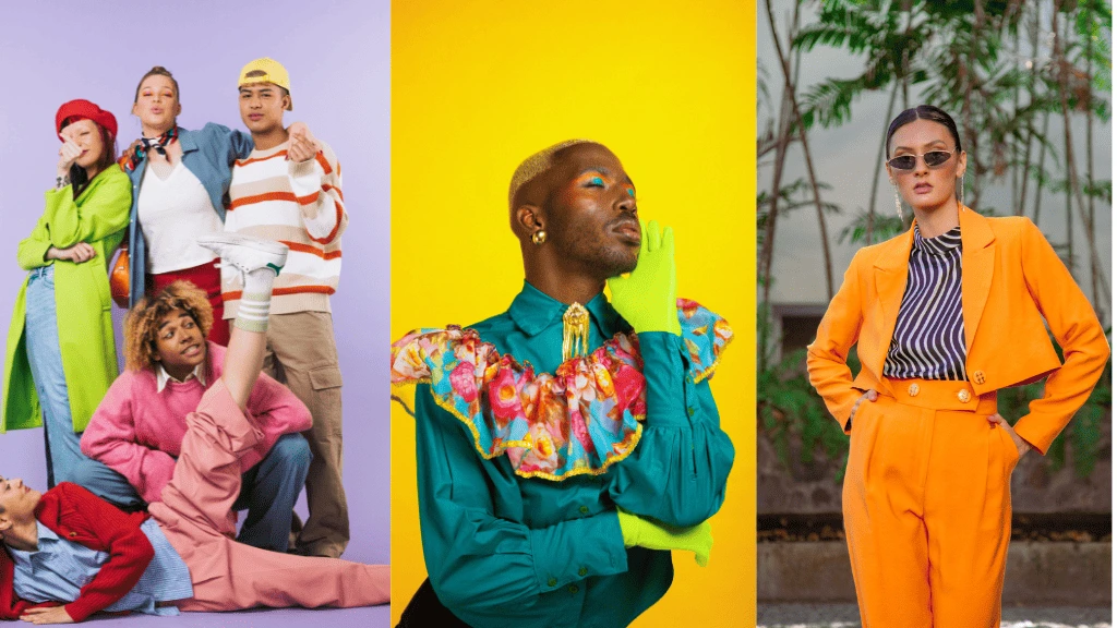 Bold Colors and loud fashion