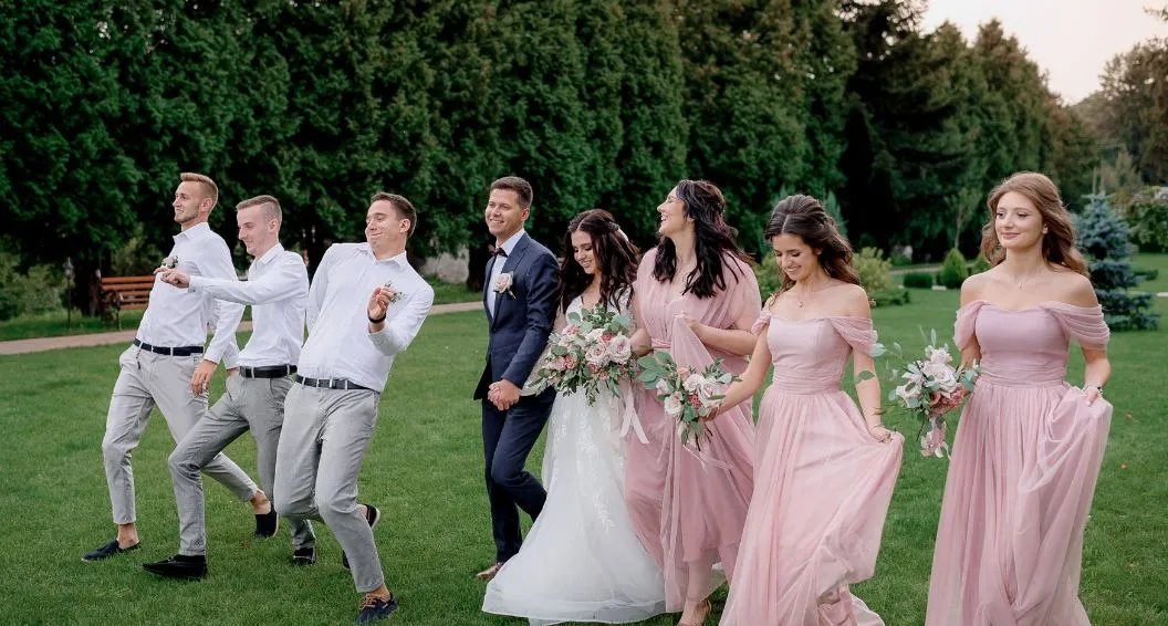 Garden Party Wedding Attire