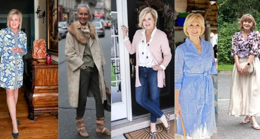 Casual Dresses for Women Over 50 by Body Type and Size