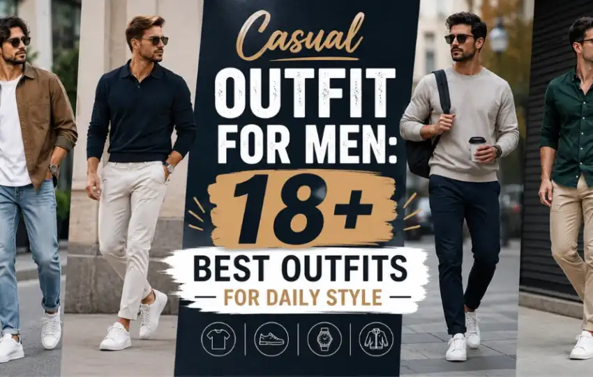 Casual Outfit for Men: 18+ Best Outfits for Daily Style 2026