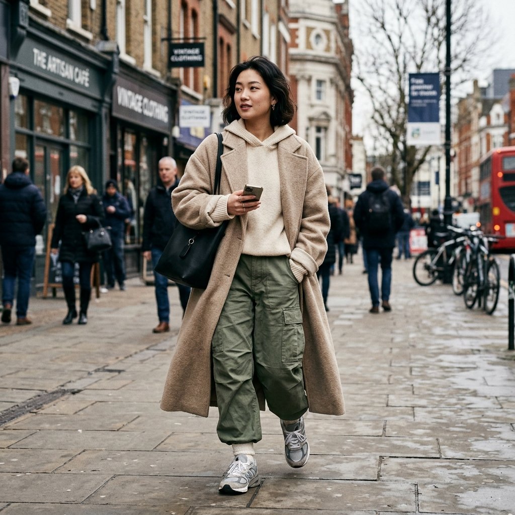 The Baggy Cool Girl Winter Outfit