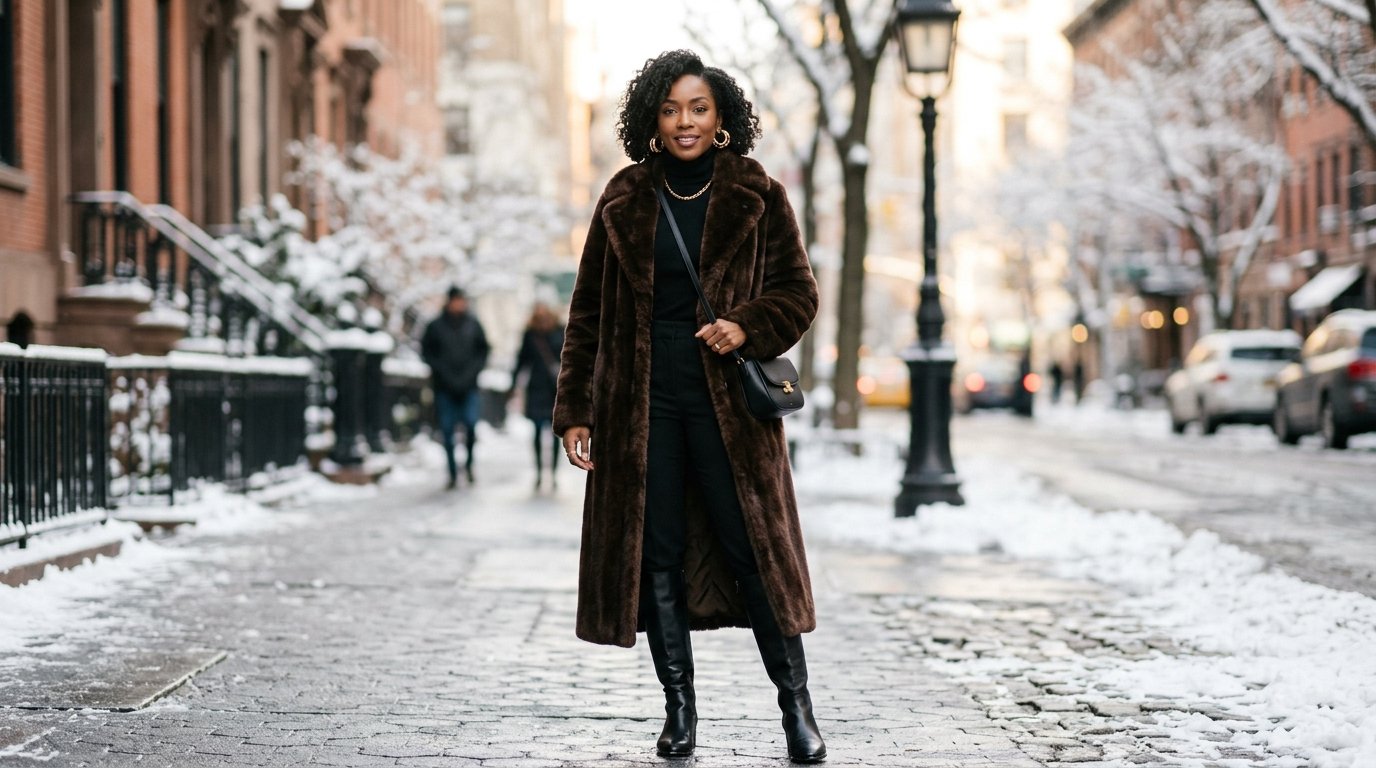 The Faux Fur Mob Wife Aesthetic