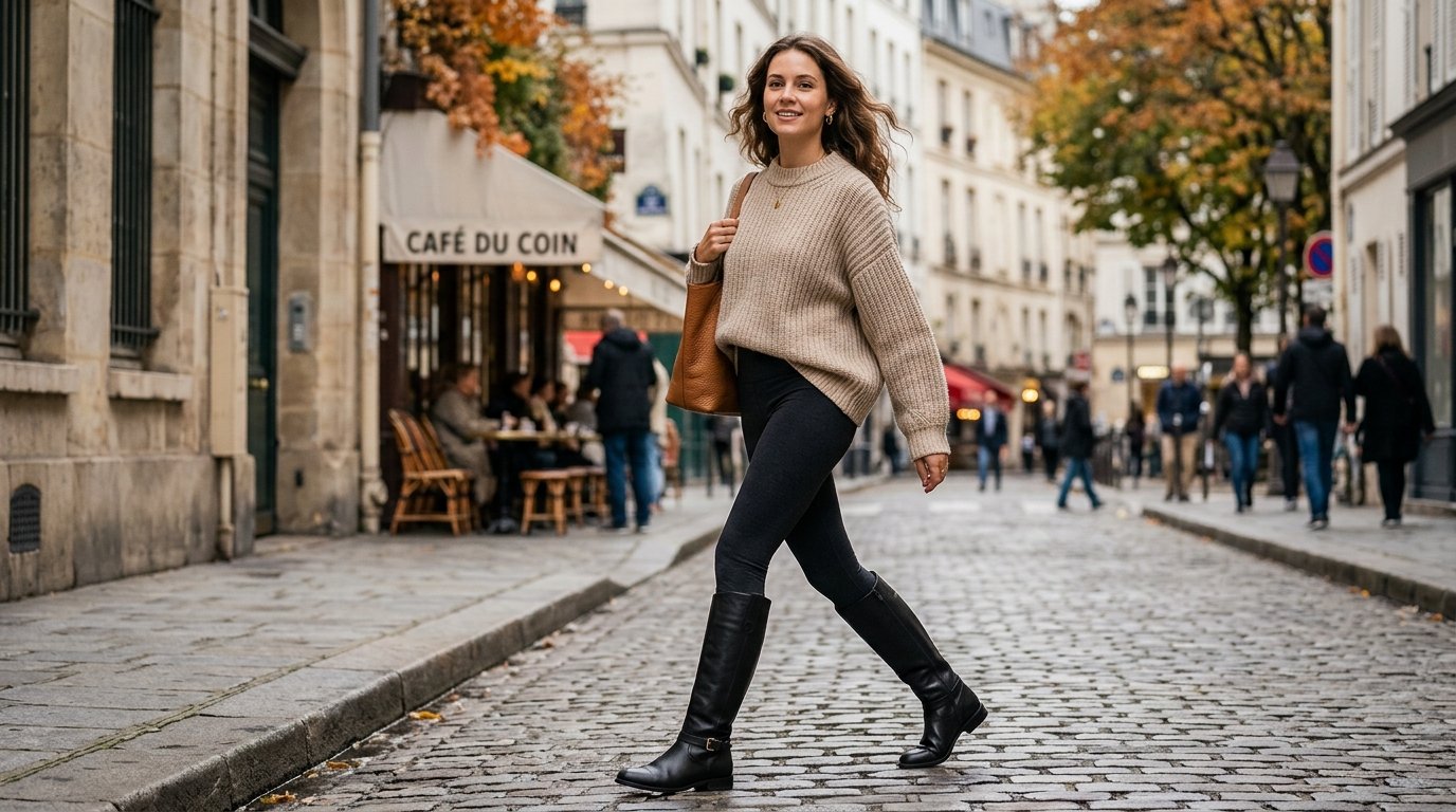 Leggings with Boots