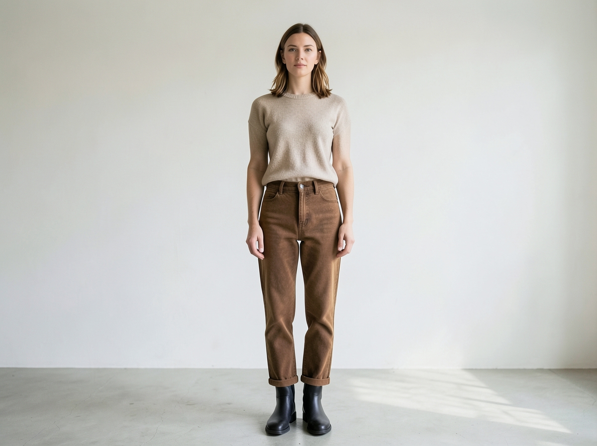 Woman wearing boots - Flat and Chunky‑Heel Boots